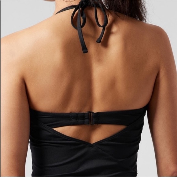NWT! Athleta Black Hampton Bra Cup Tankini Top - Multiple Sizes💙 - Picture 3 of 8